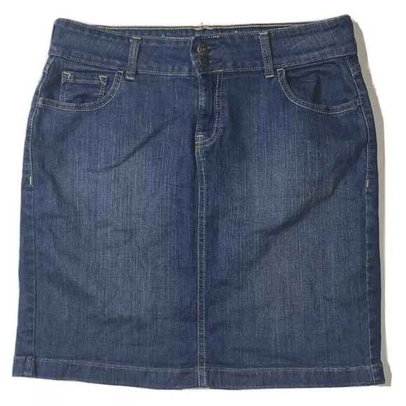 Old Navy Women's Denim Skirt Size 12 - Picture 1 of 3